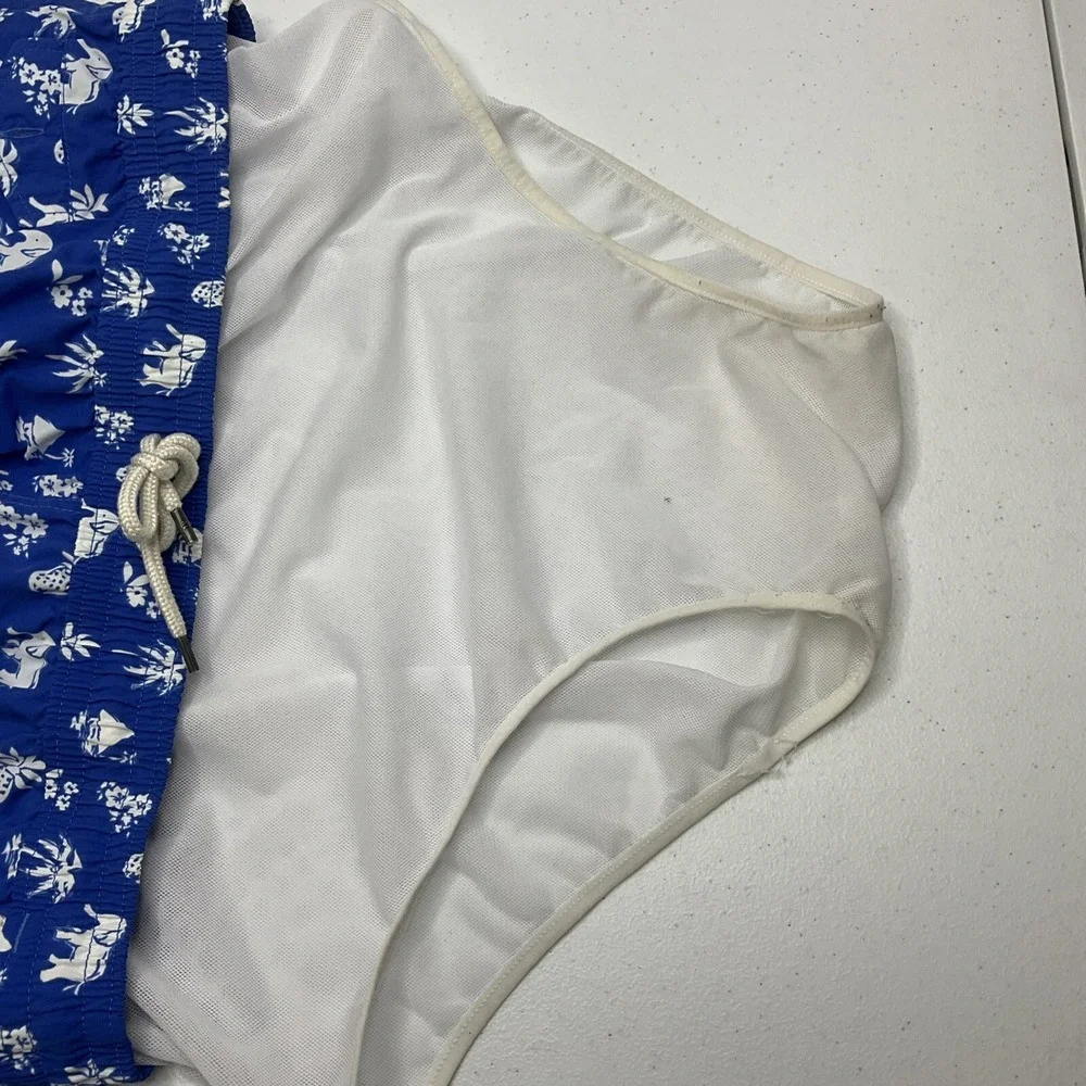 Polo Ralph Lauren Swim‎ Shorts Trunks AOP Elephant Pineapple Print Tiki Men 2XL